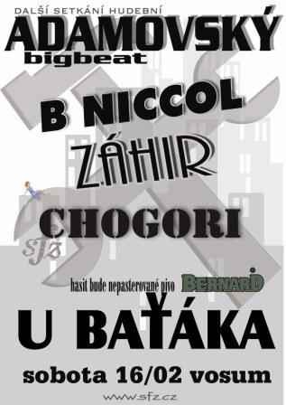 Adamovský bigbít - 16.2.2008, U Baťáka